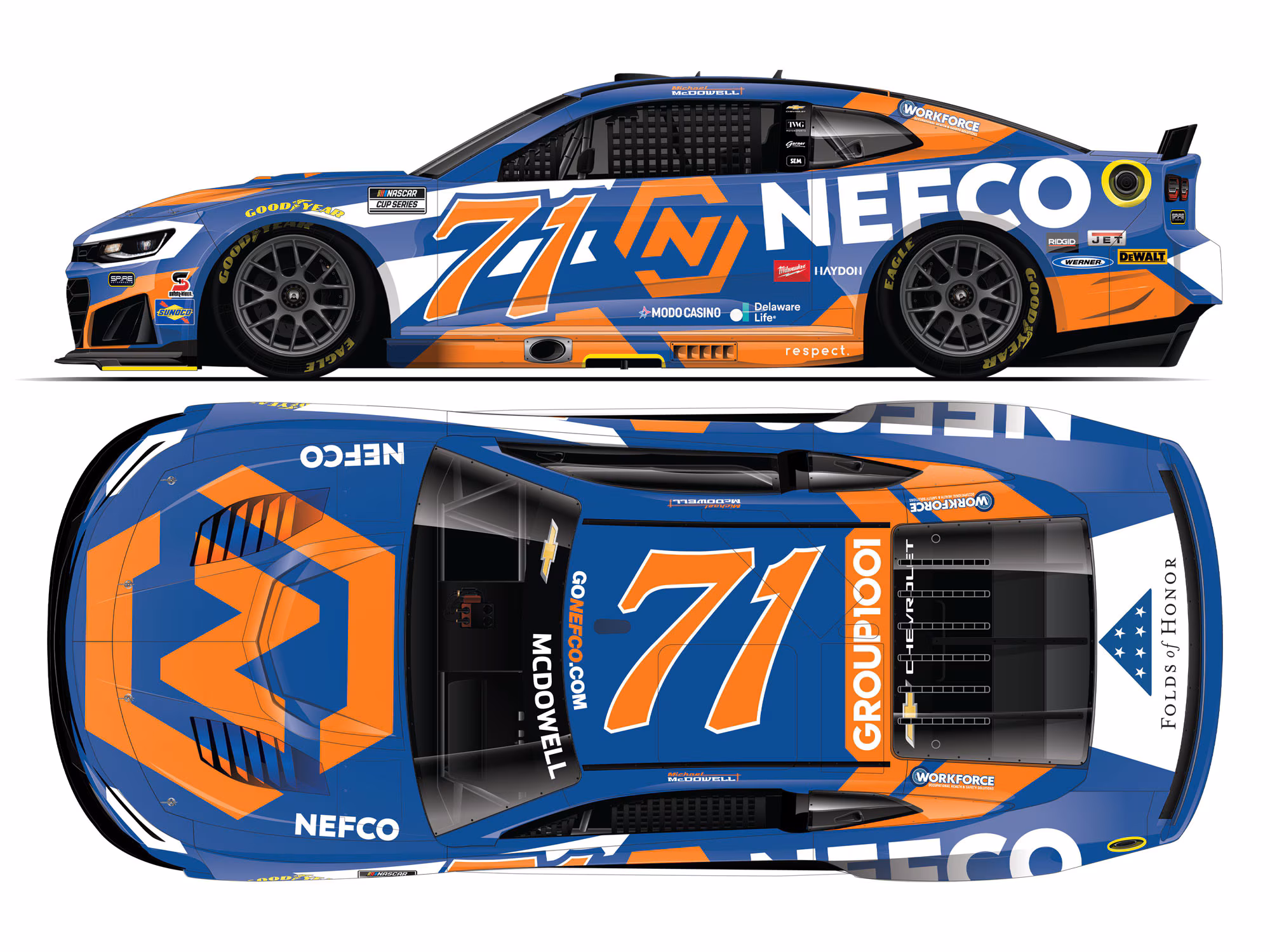 2026 Brickyard 400 (Indianapolis) Diecast Spotter’s Guide